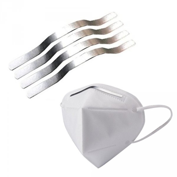 100 pieces Nose bridge strip Thermal adhesive mask accessory N&deg;01 Nose bar Mask attachment.