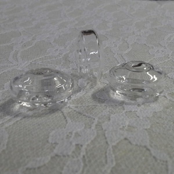 1 Boule en verre Plate 22 mm 02 &agrave; remplir