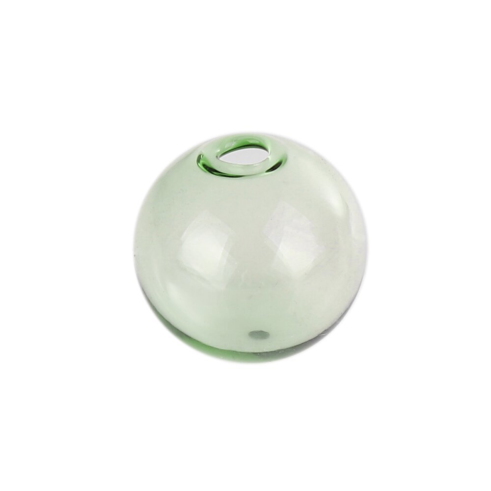 1 Round glass ball of 12mm Green to fill