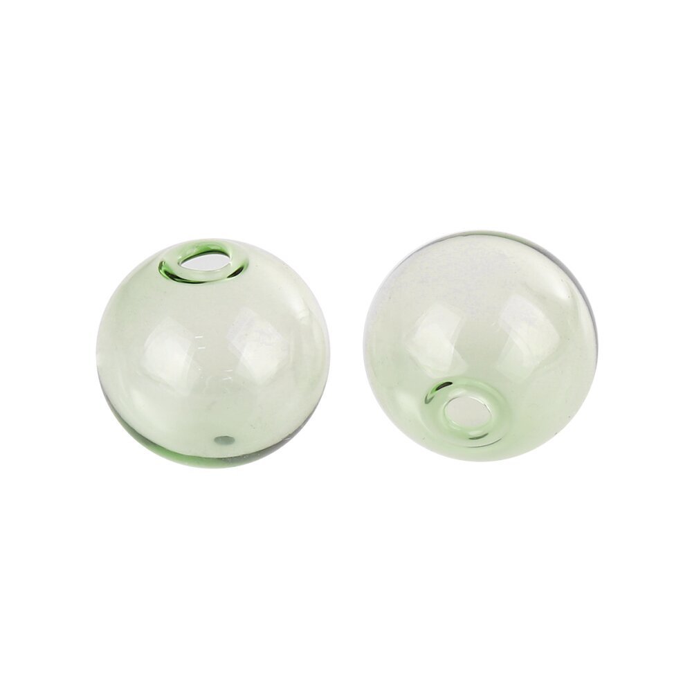 1 Round glass ball to fill 16mm Green