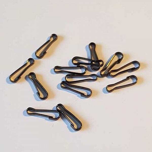 1 Fermoir 12 x 03 mm Noir Fum&eacute;