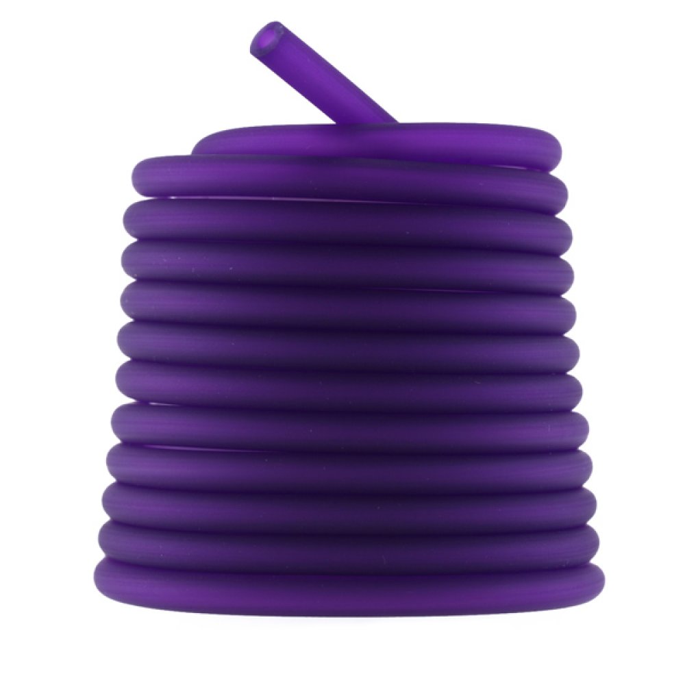 1 meter Pvc Hollow cord 3 mm Purple