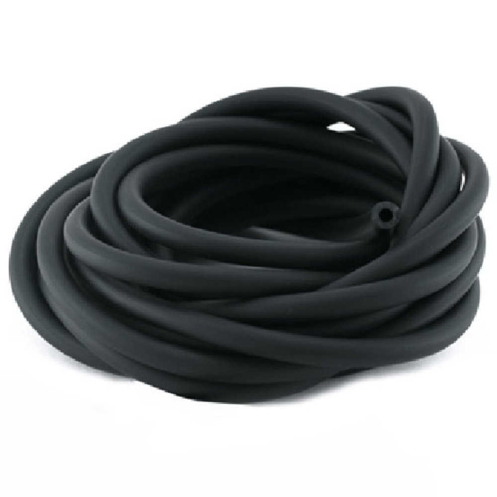 1 meter Pvc Hollow cord 3 mm Black