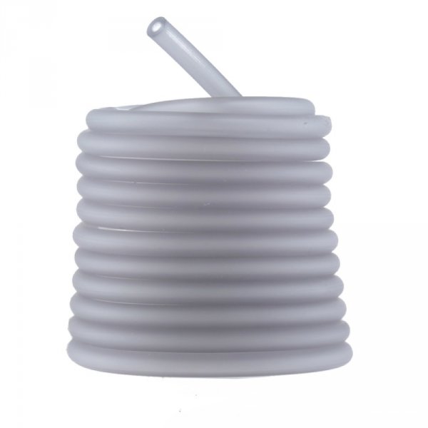 1 meter Pvc Hollow cord 5 mm Light Grey