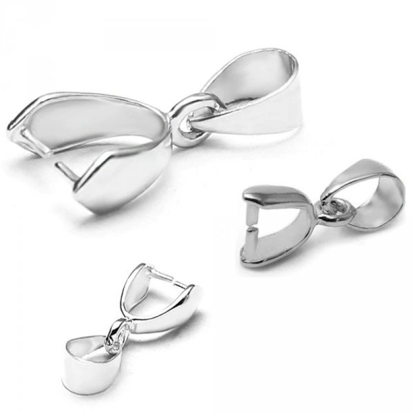 1 support cabochon ring of 18 mm Silver N&deg;04