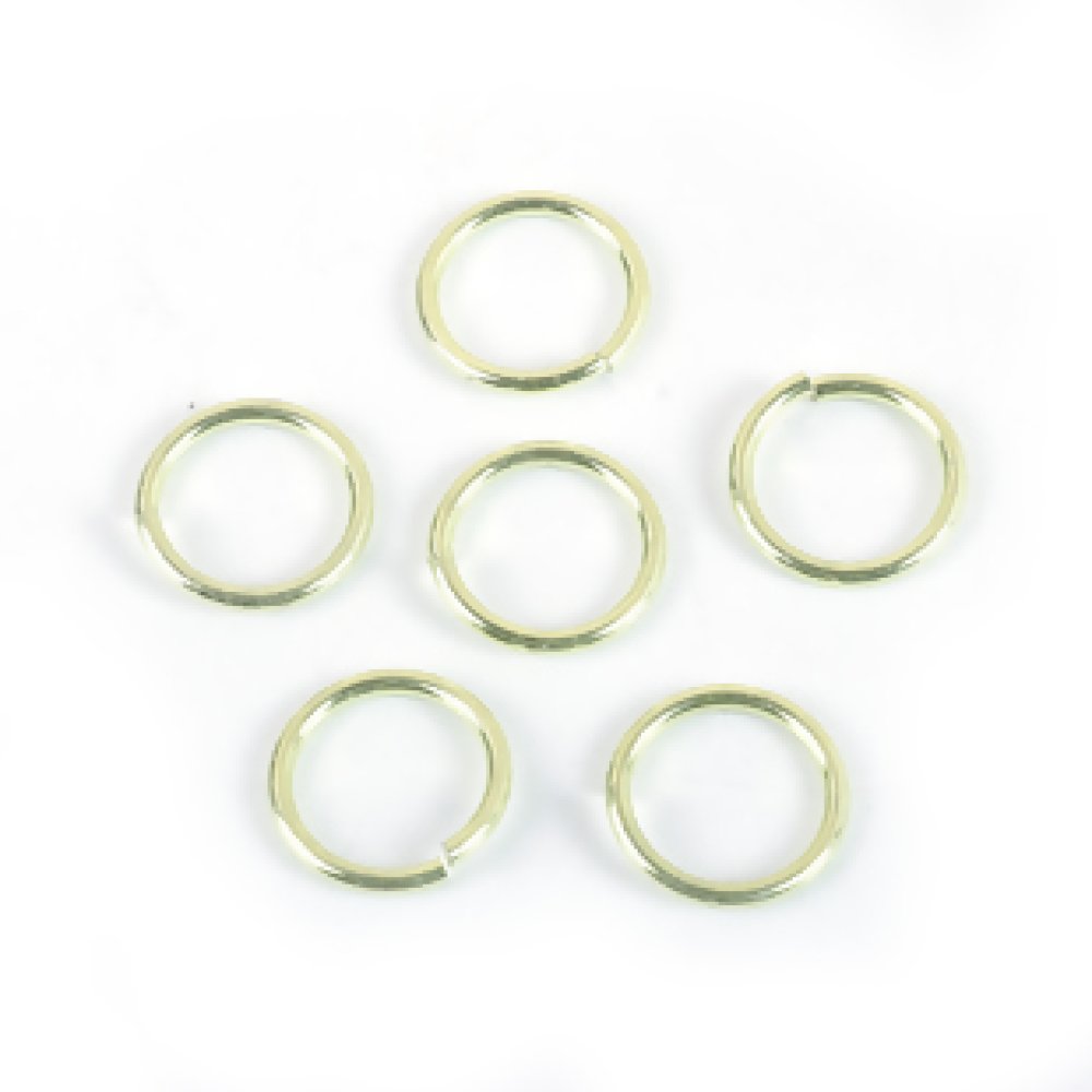 20 Open Junction Rings 03 mm Gold