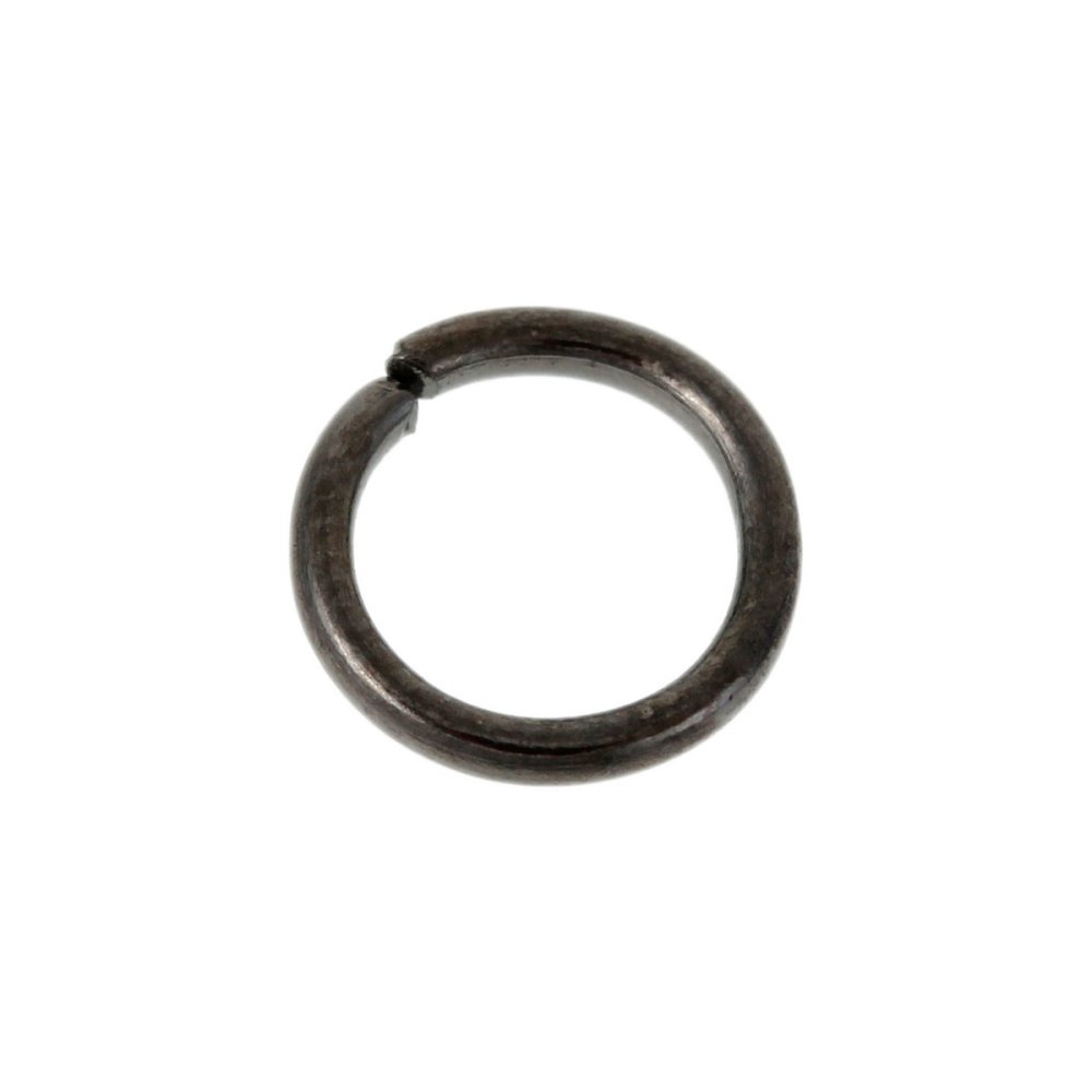 20 Open Junction Rings 07 mm Black