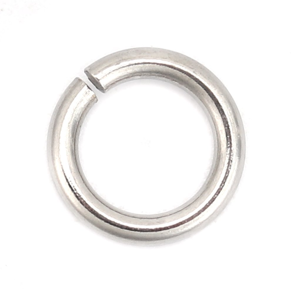 20 Open Junction Rings 09 mm Stainless