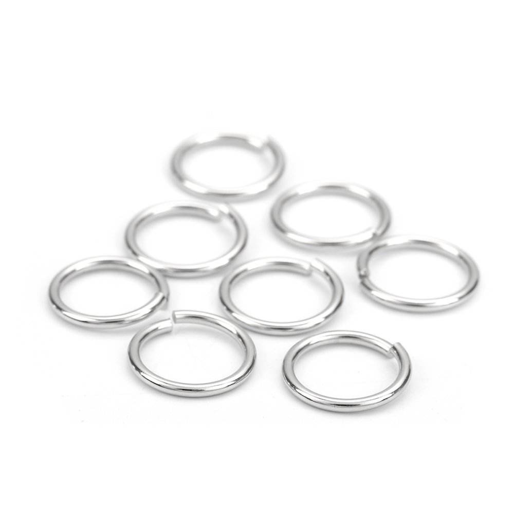 20 Open Junction Rings 13 mm Stainless