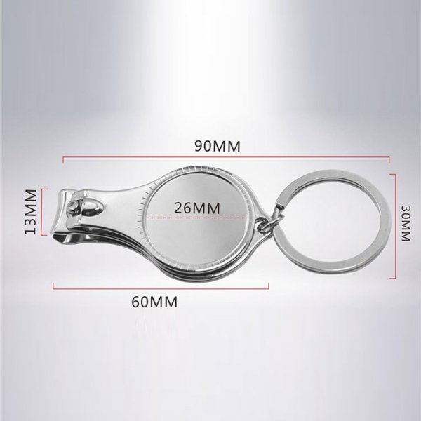 20 Keychains bottle opener - nail clippers N&deg;02