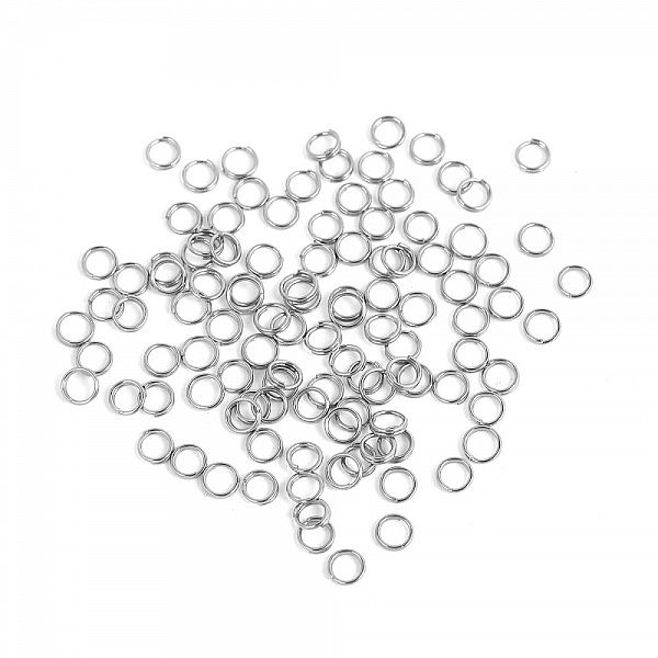 2 Double Junction Rings 05 mm Stainless Steel