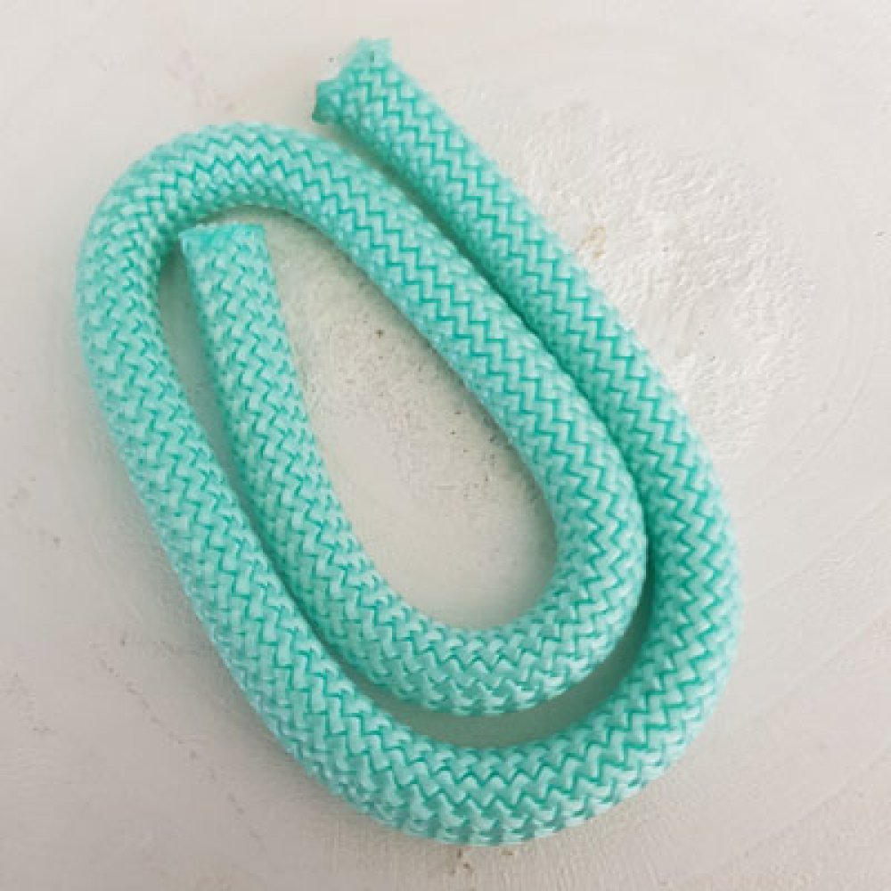 40 cm climbing rope round 10 mm Almond