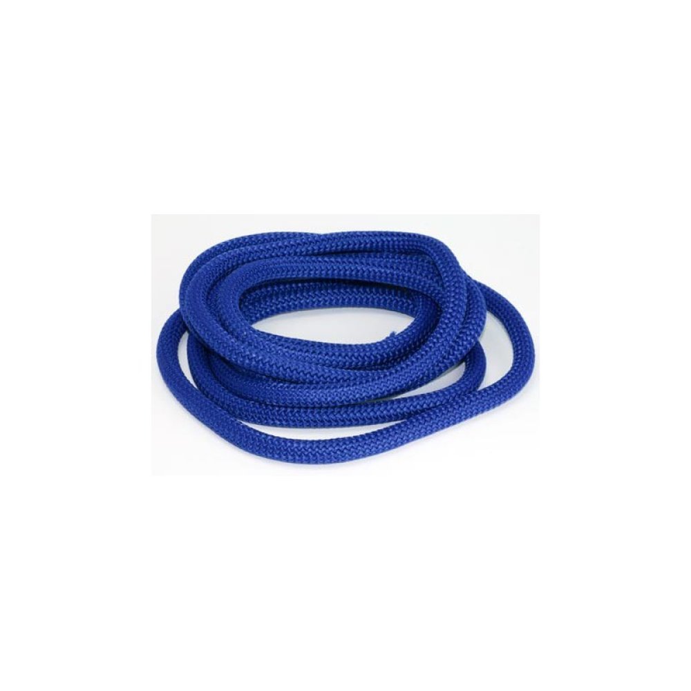 40 cm climbing rope round 10 mm Blue Electric