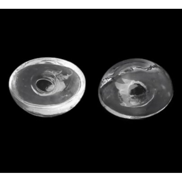 5 Oval glass balls to fill