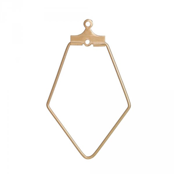 Diamond Primer Gold Earring Holder N&deg;02 x 10 pieces
