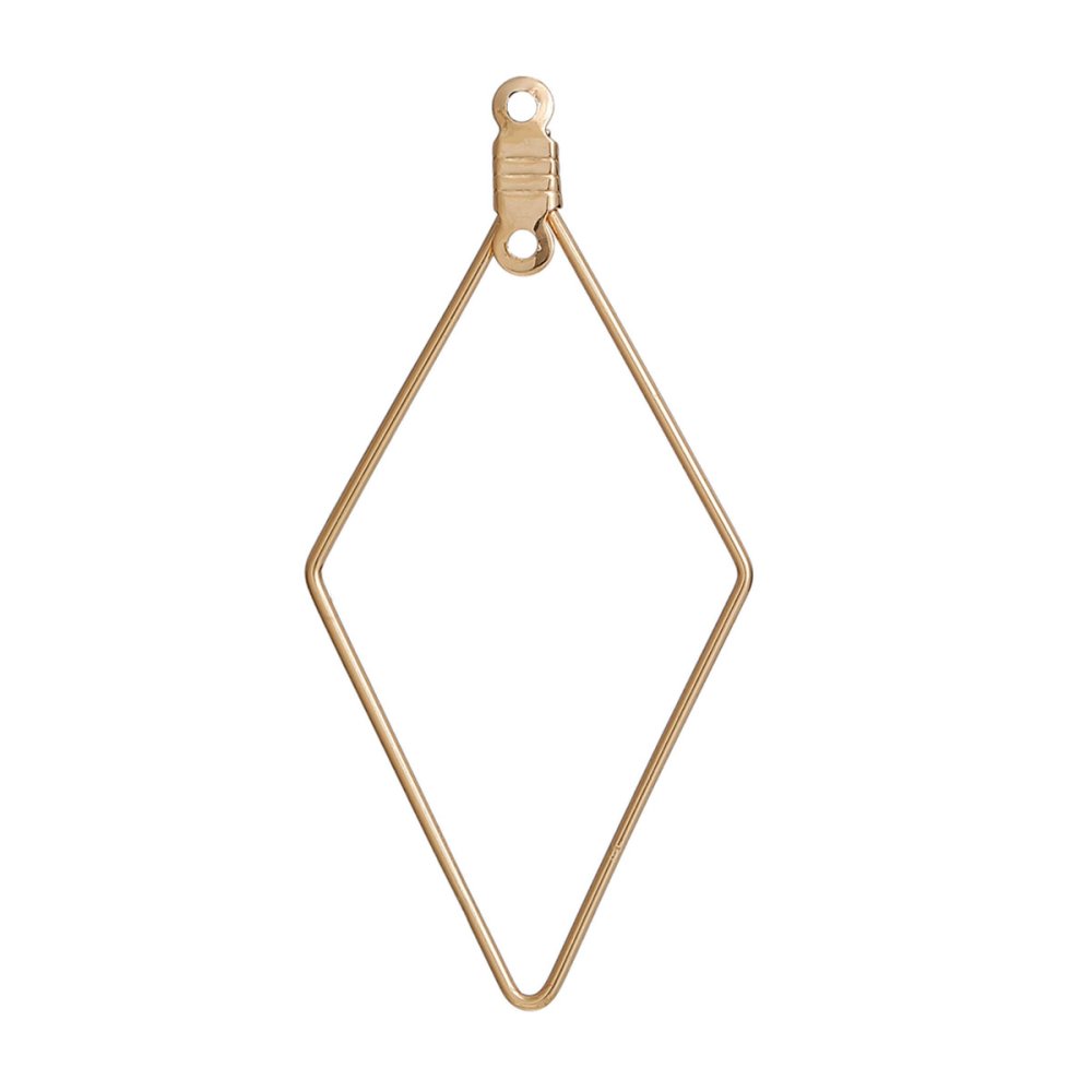 Diamond Primer Gold Earring Holder N°01 x 1 piece