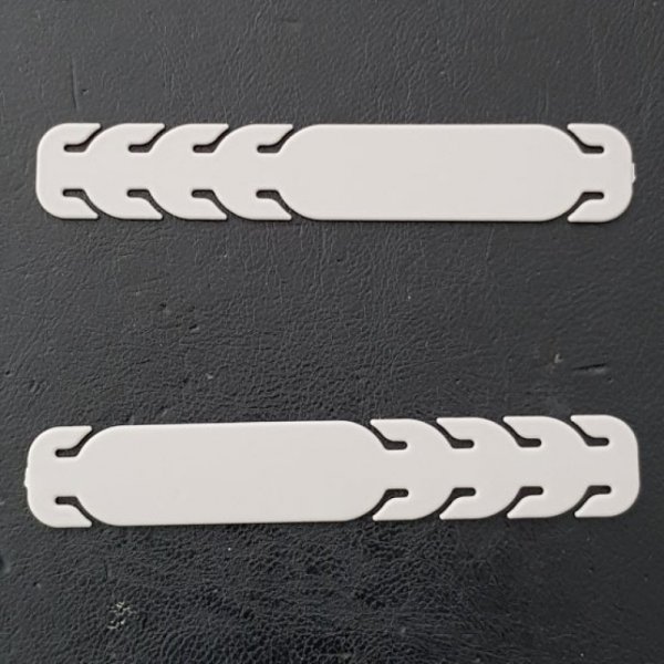 Elastic strap Adjustable ear protector for mask N&deg;02 Grey