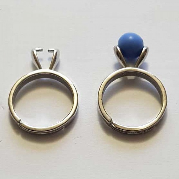 Bague R&eacute;glable Argent N&deg;03