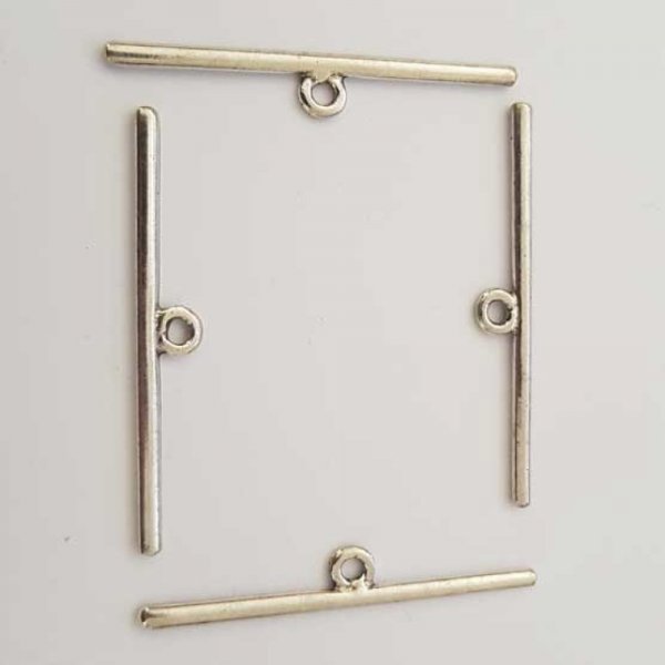 Bar Rod For Silver Metal Clasp N&deg;05