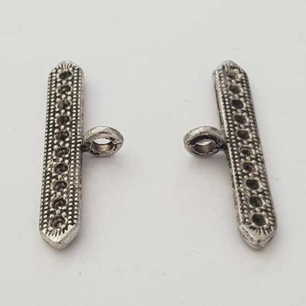 Bar Rod For Silver Metal Clasp N&deg;18