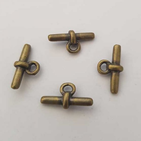 Bar Rod For Silver Metal Clasp N&deg;19 Bronze