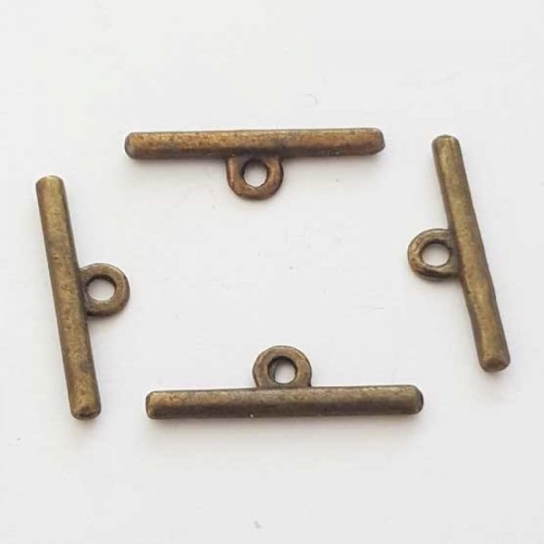 Bar Rod For Silver Metal Clasp N&deg;20 Bronze