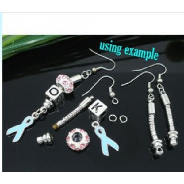 Earring with thread 01