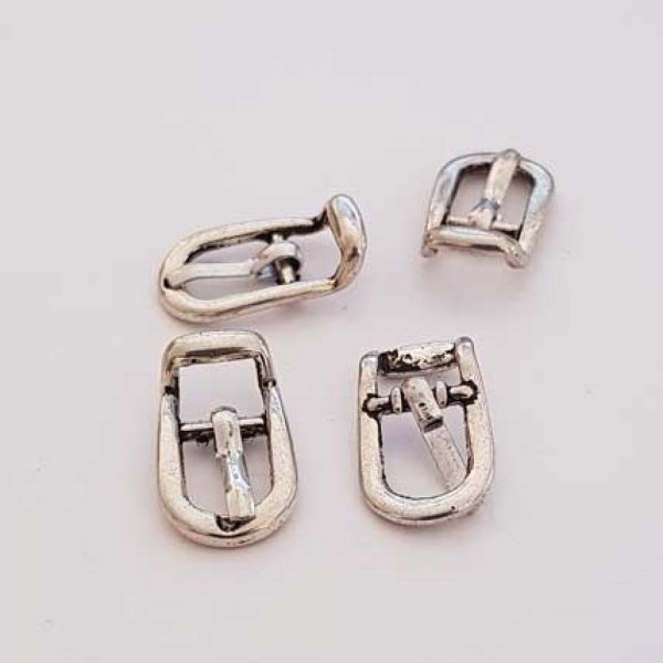 Boucle de ceinture Argent N&deg;10