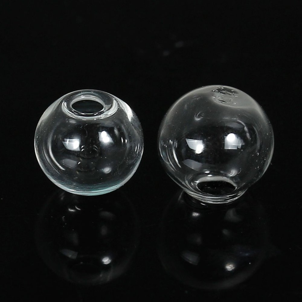 Glass balls round 10mm 20 pieces to fill