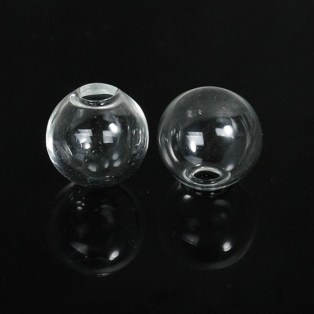 Glass balls round 18mm 20 pieces to fill