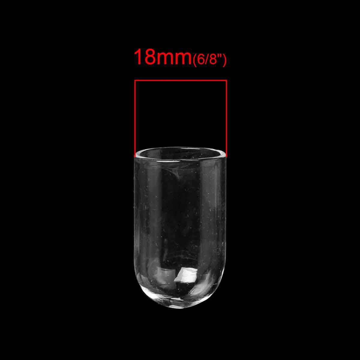 Glass balls tube 01 of 24mm 5 pieces