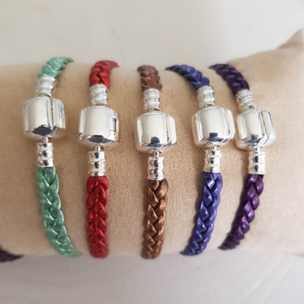 European Clip Bracelet Plain 03 FROM 15 TO 23 CM Antic