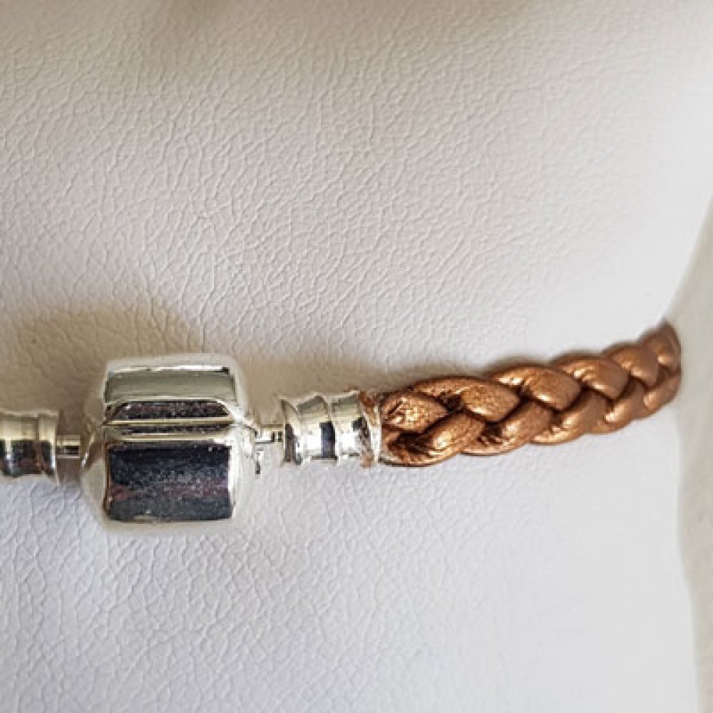 European Clip Bracelet Plain 03 FROM 15 TO 23 CM Antic