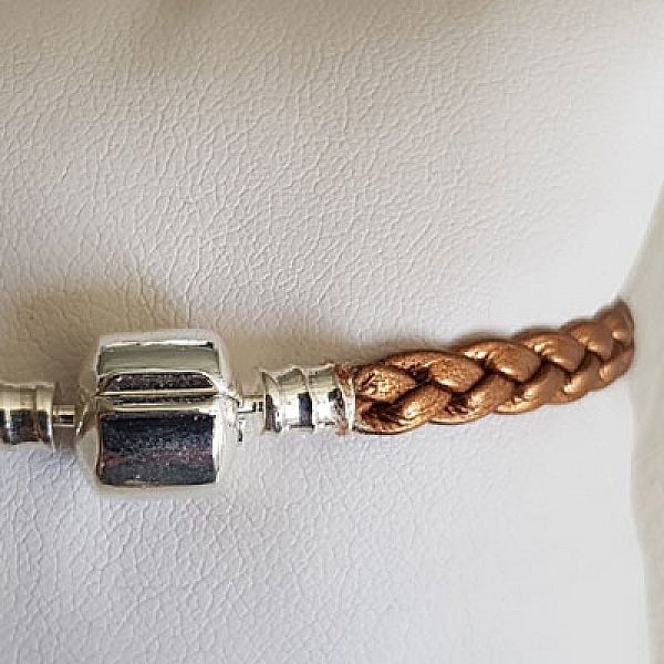 European Clip Bracelet Plain 03 FROM 15 TO 23 CM Antic