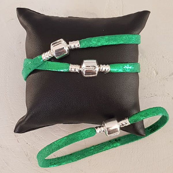 European smooth clip bracelet Uni 04 FROM 15 TO 23 CM Lam&eacute;