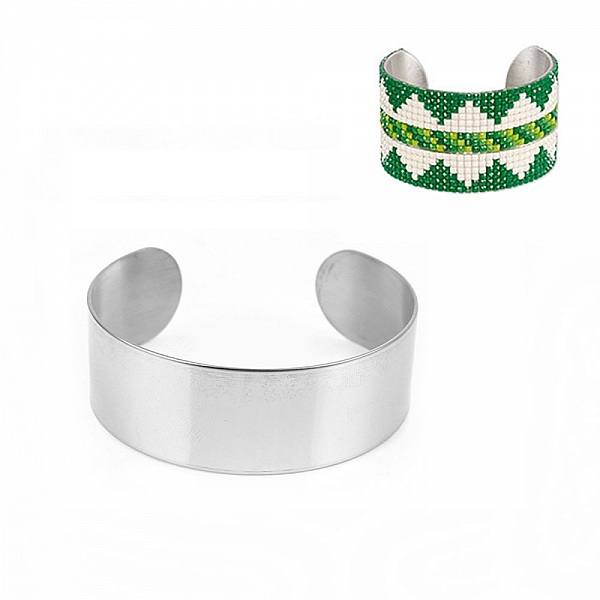 Stainless Steel Cuff Bracelet 20 mm N&deg;03