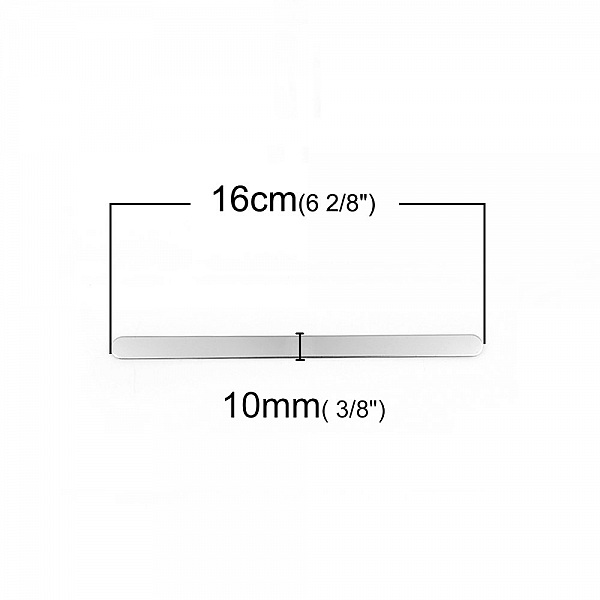 Stainless Steel 10 mm Cuff Bracelet N&deg;05 to fold