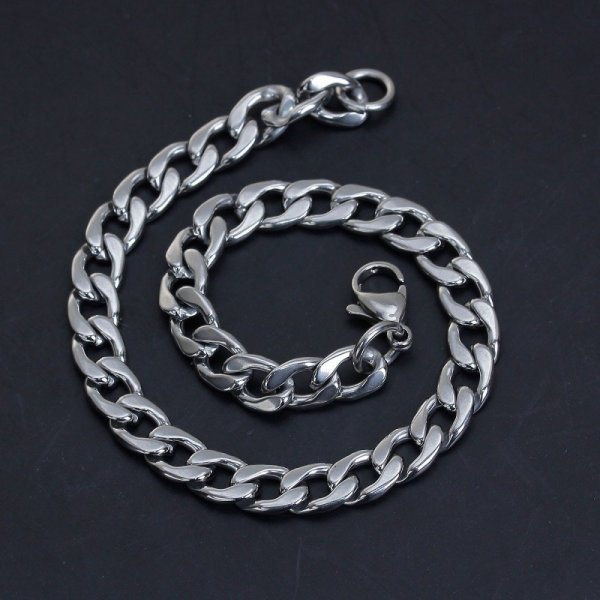 Bracelet N&deg;04 in 304 stainless steel of 20.5 cm