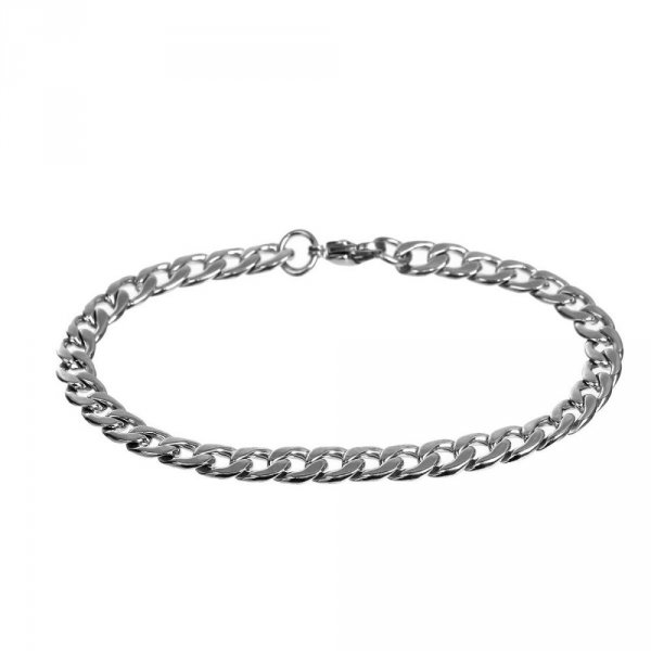 Bracelet N&deg;04 in 304 stainless steel of 20.5 cm