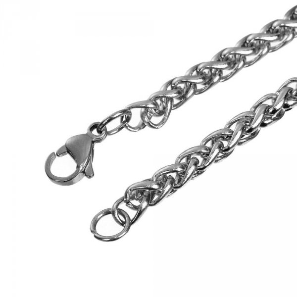 Bracelet N&deg;05 in 304 stainless steel 21.5 cm