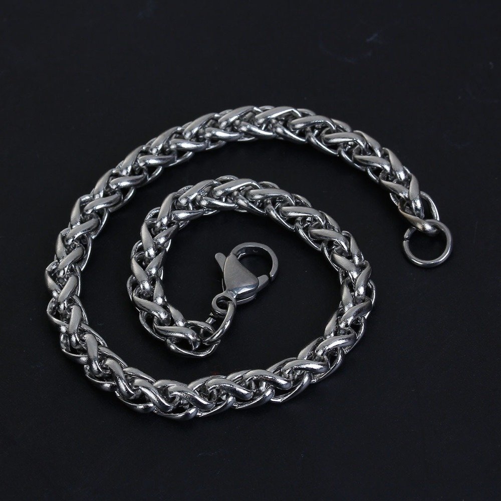 Bracelet N°05 in 304 stainless steel 21.5 cm