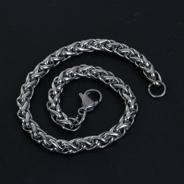 Bracelet N&deg;05 in 304 stainless steel 21.5 cm