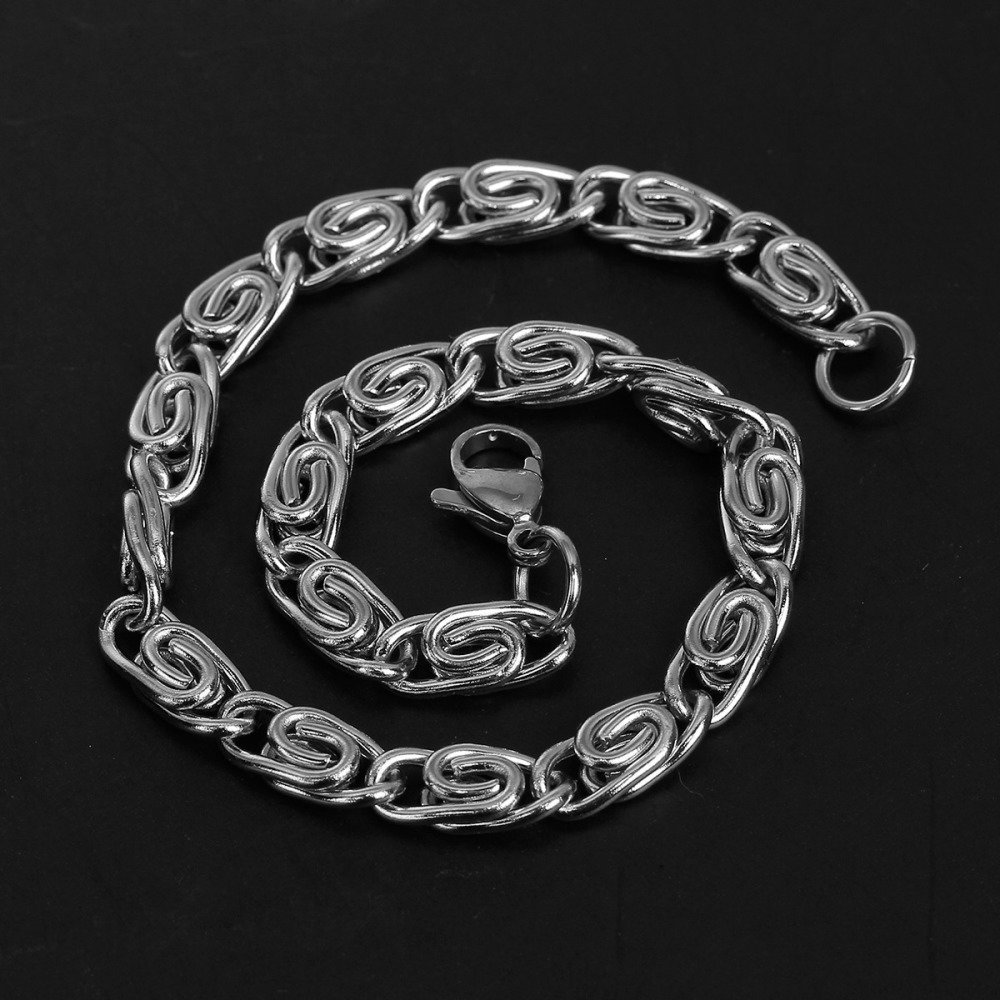 Stainless steel bracelet N°06 of 21.5 cm