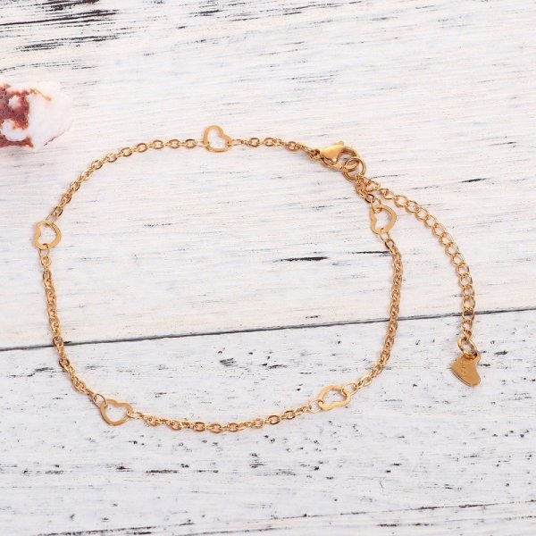 Bracelet N&deg;09 in 304 stainless steel of 23 cm