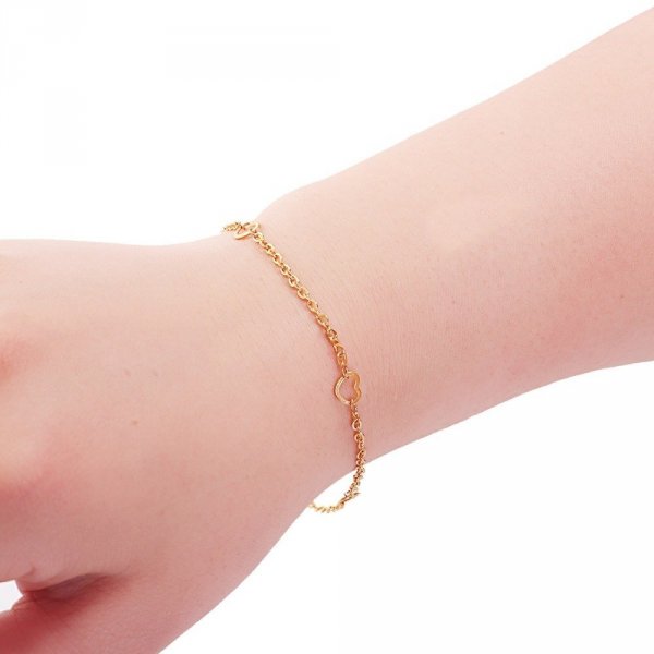 Bracelet N&deg;09 in 304 stainless steel of 23 cm