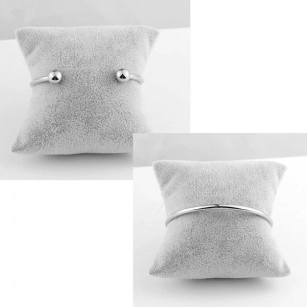 Bracelet Rigide Acier Inoxydable N&deg;10 Argent