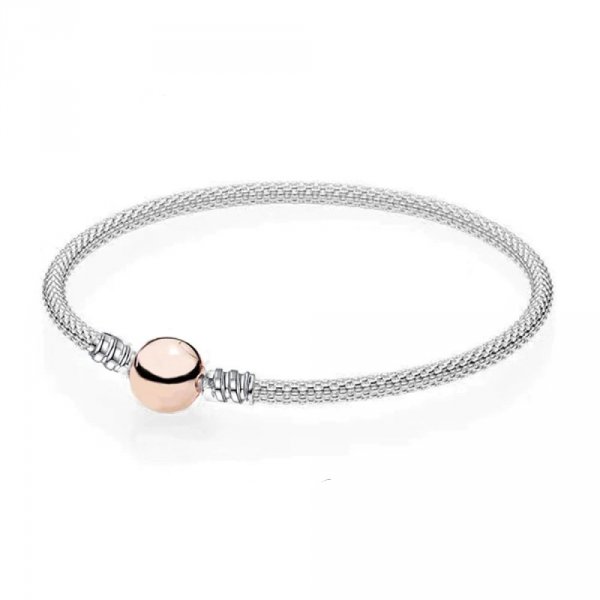 Bracelet Rigide N&deg;05-03 Argent 21 cm.