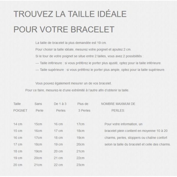 Bracelet snake 3 mm European magnetized from 17 to 23 cm