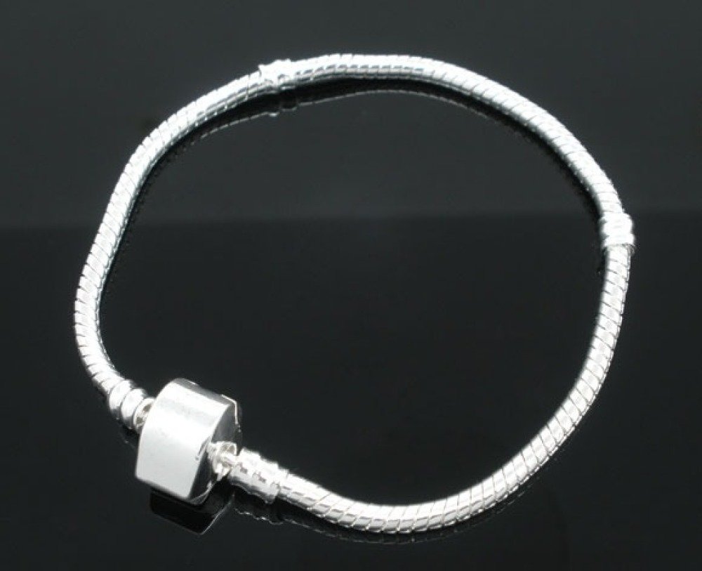 Bracelet snake 3 mm European magnetized from 17 to 23 cm