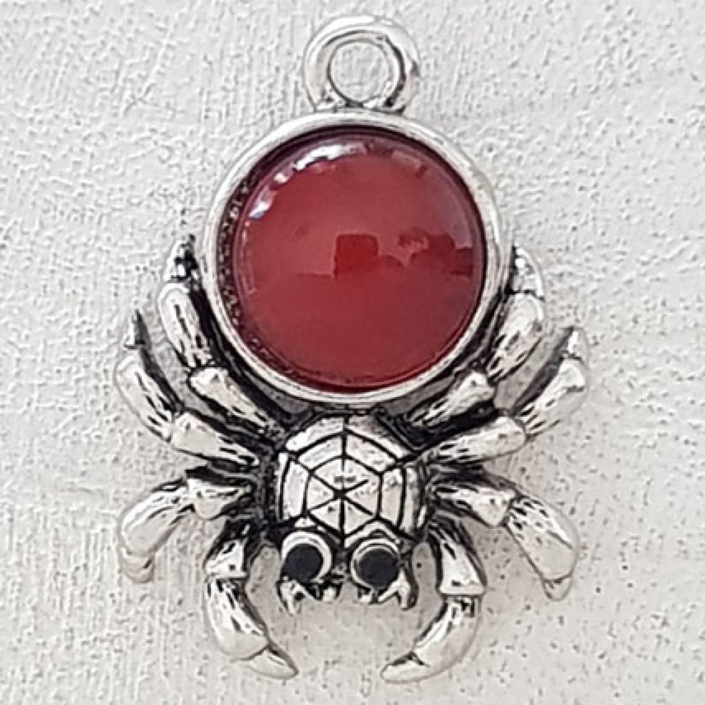 Spider charm N°04 Silver